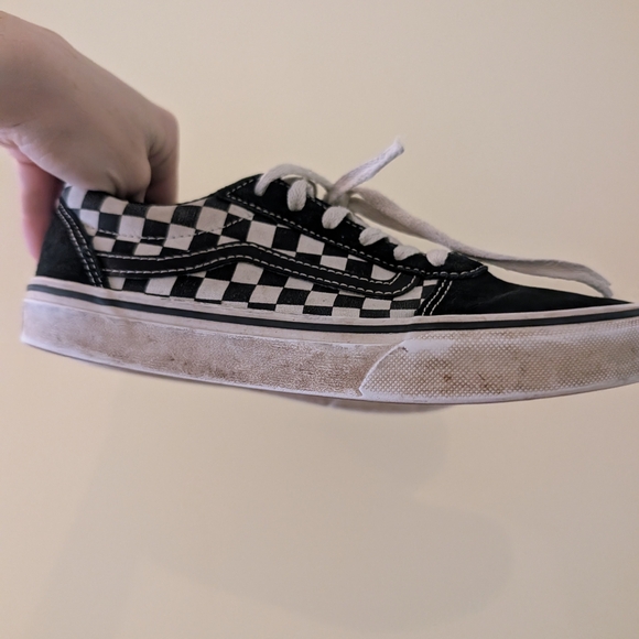 Vans Checkerboard Sneakers Kids Youth 5 - Picture 2 of 7
